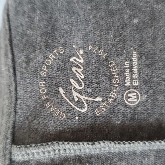 4/$30 Texas State Boko the bobcat logo sz m gray Longsleeve top ** - Picture 5 of 7